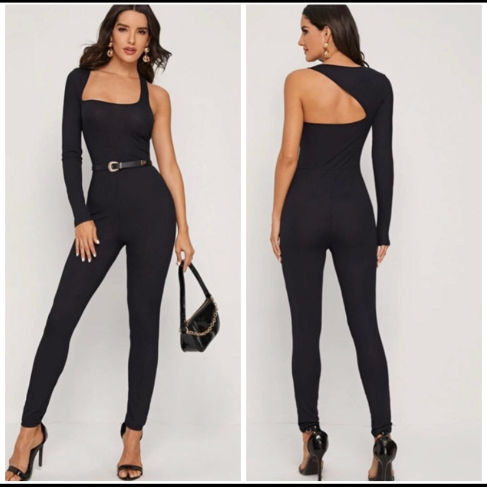 One sleeve jumpsuit